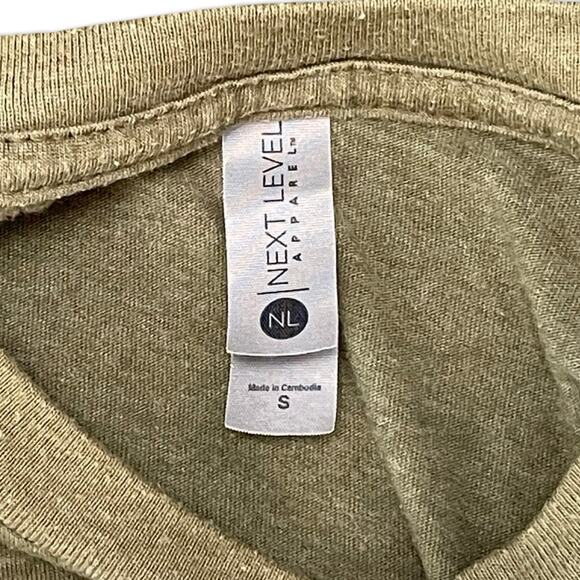 The Dogfather Green Graphic Tee Men’s S German Shepherd Dog Dad Shirt - Picture 4 of 8